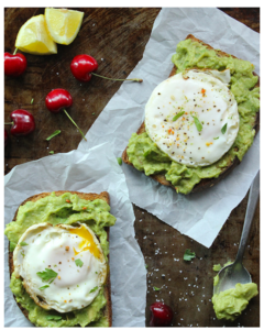 quick and healthy breakfast meals - Avocado Toast with Egg